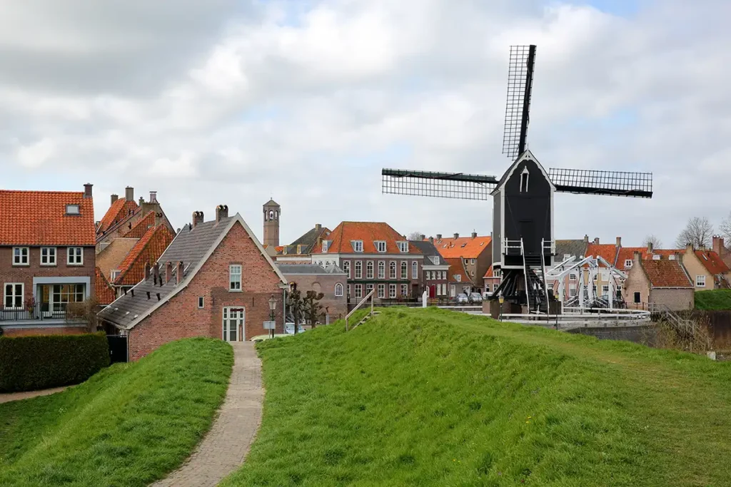 molen in heusden vesting
